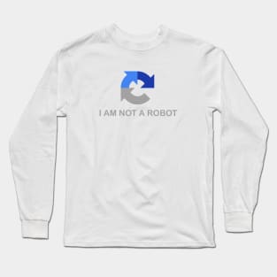 I am not a Robot Long Sleeve T-Shirt